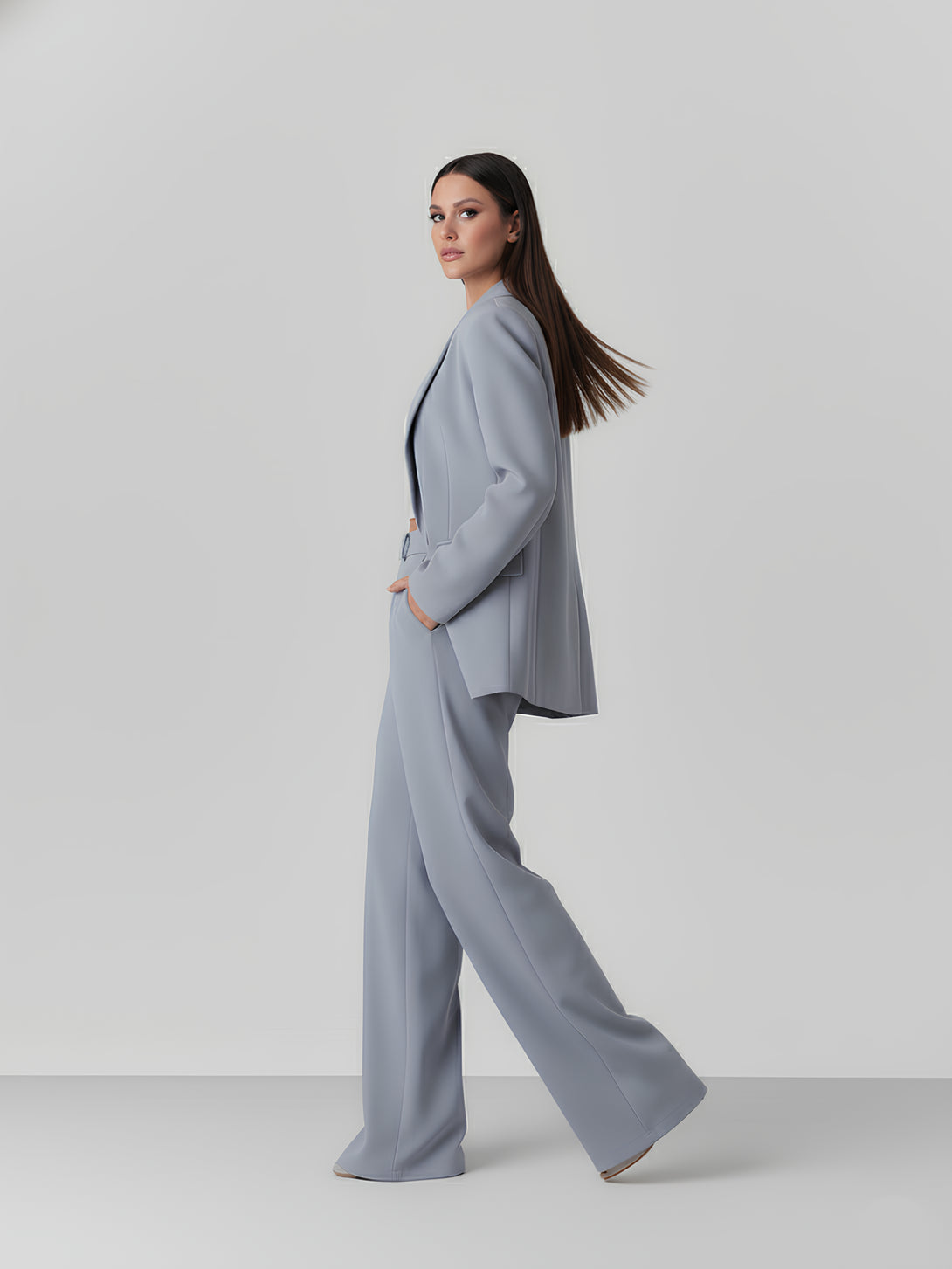 Blazer Alfaiataria Blaer Cinza - Sofi Cellar