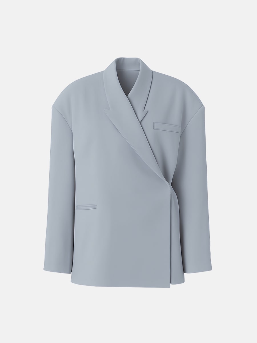 Blazer Alfaiataria Blaer Cinza - Sofi Cellar