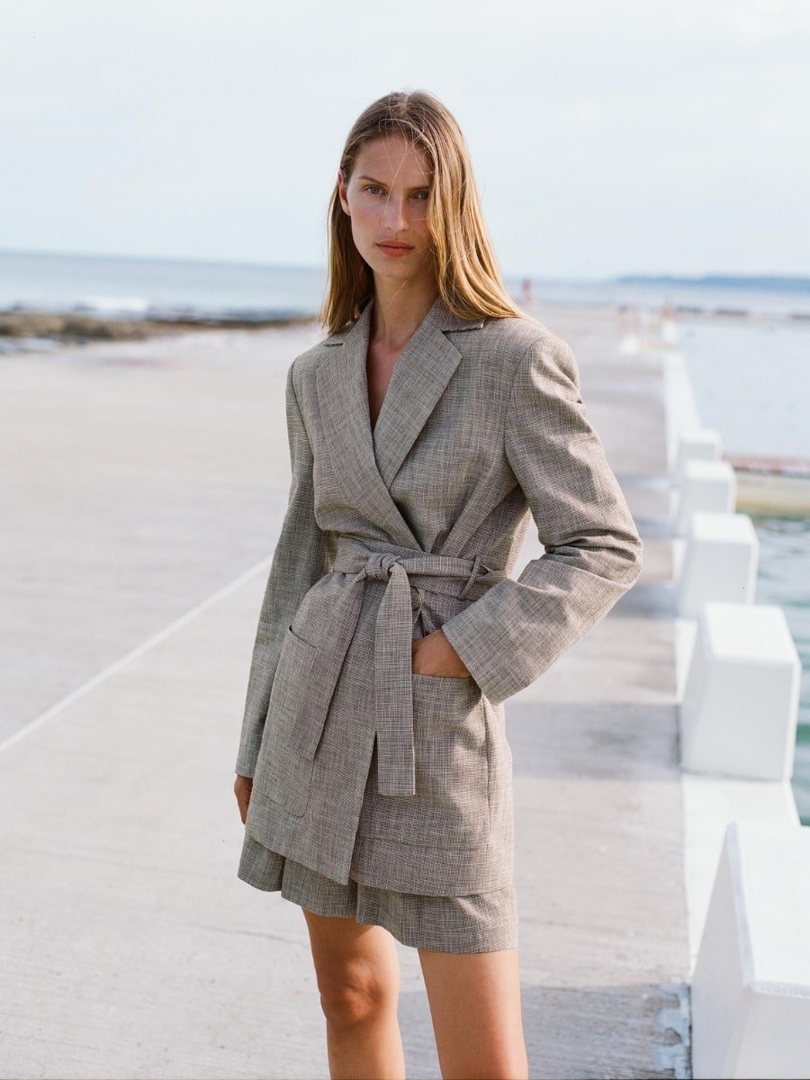 Blazer Alfaiataria Linen - Sofi Cellar