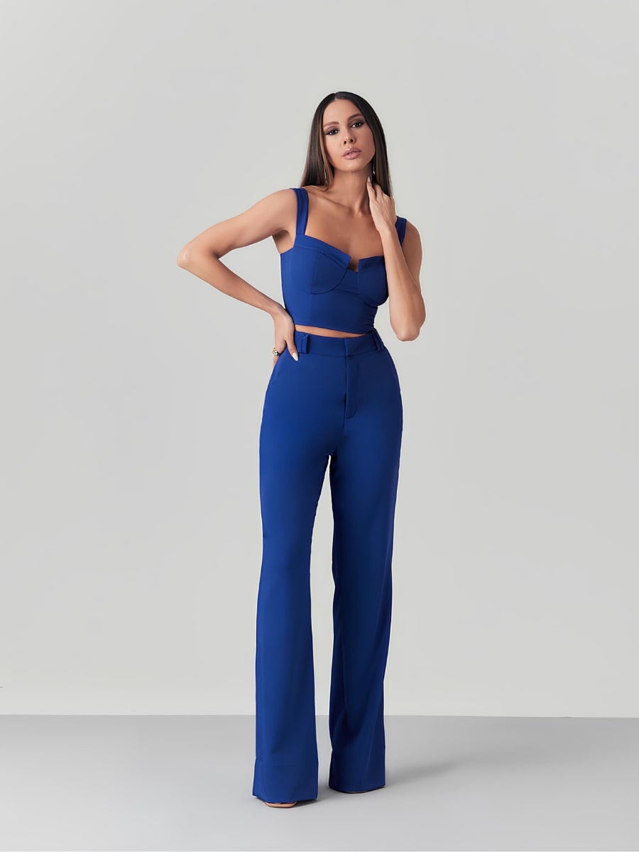 Conjunto Feminino Azul Lúcia - Sofi Cellar