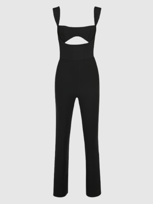 Macacão Feminino Preto Yasmeen - Sofi Cellar