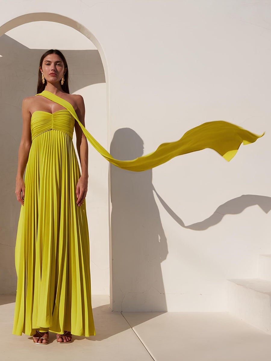 Vestido Amarelo Daphne - Sofi Cellar