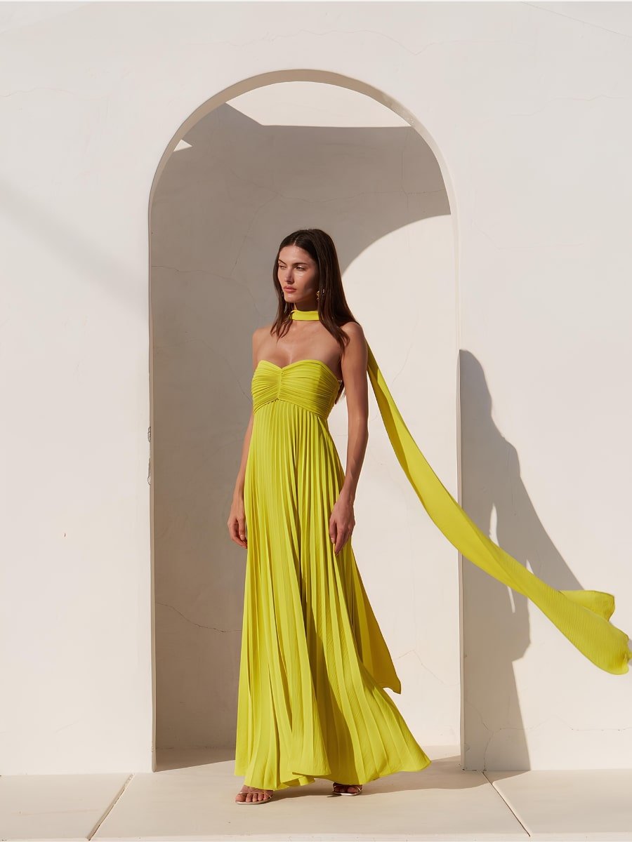 Vestido Amarelo Daphne - Sofi Cellar