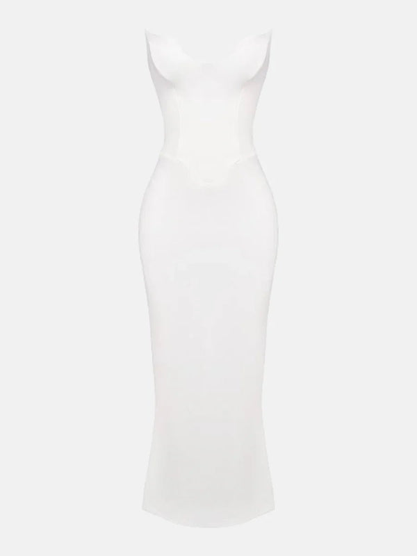 Vestido Longo Branco Elegance - Sofi Cellar